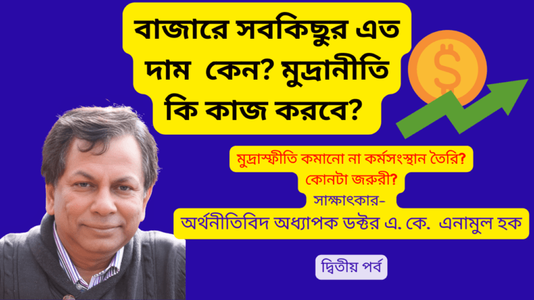 Interview with Professor Dr. A. K. Enamul Haque (Part 2): SSDRF Research Fellows Continue Discussion on Inflation and Employment Priorities in Bangladesh
